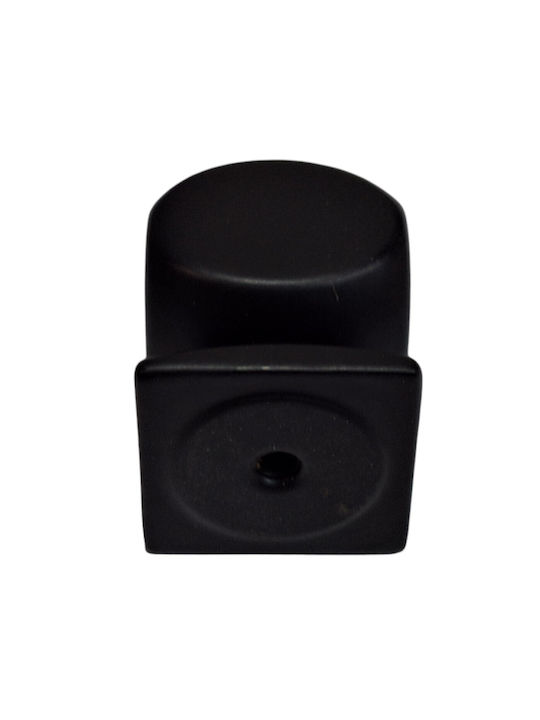Italian Brass Furniture Knob Omp Porro 11418-000-20a1 Matte Black Diameter 25