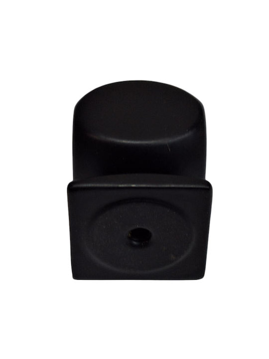 Italian Brass Furniture Knob Omp Porro 11418-000-20a1 Matte Black Diameter 25