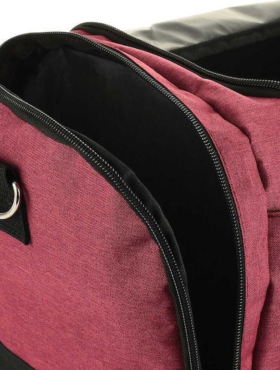 Diplomat Sack Voyage 18lt Burgundy Fabric L40xW20xH25cm
