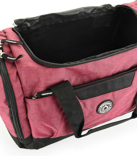 Diplomat Sack Voyage 18lt Burgundy Fabric L40xW20xH25cm