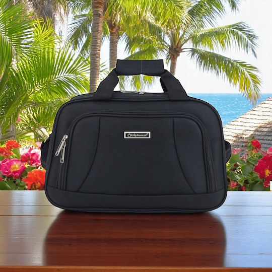 Diplomat Sack Voyage 18lt Black Fabric L40xW20xH25cm