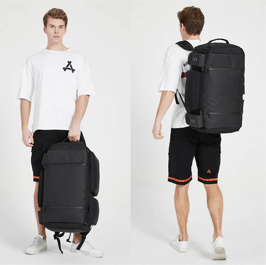Ozuko Sack Voyage Back 60lt Black Fabric L60xW30xH29cm