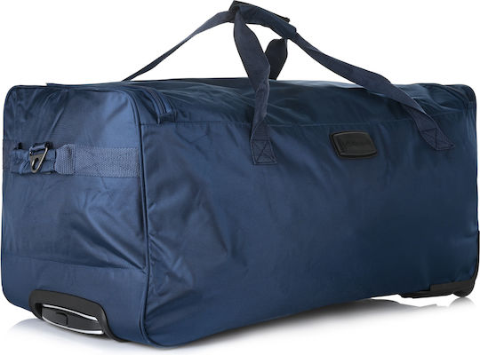 Diplomat Atlanta Sack Voyage 89lt Blue with Wheels Fabric L37xW32xH34cm