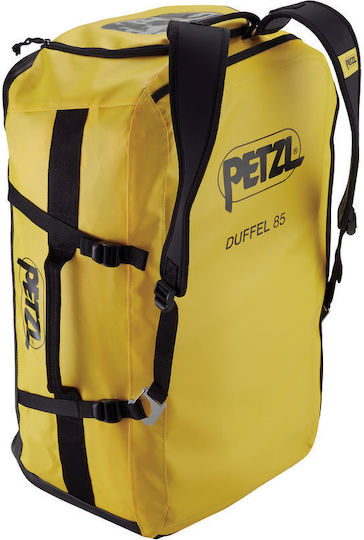 Petzl Duffle Bag Σακ Βουαγιάζ Πλάτης 85lt Μαύρο Υφασμάτινο Μ70xΠ32xΥ40εκ.
