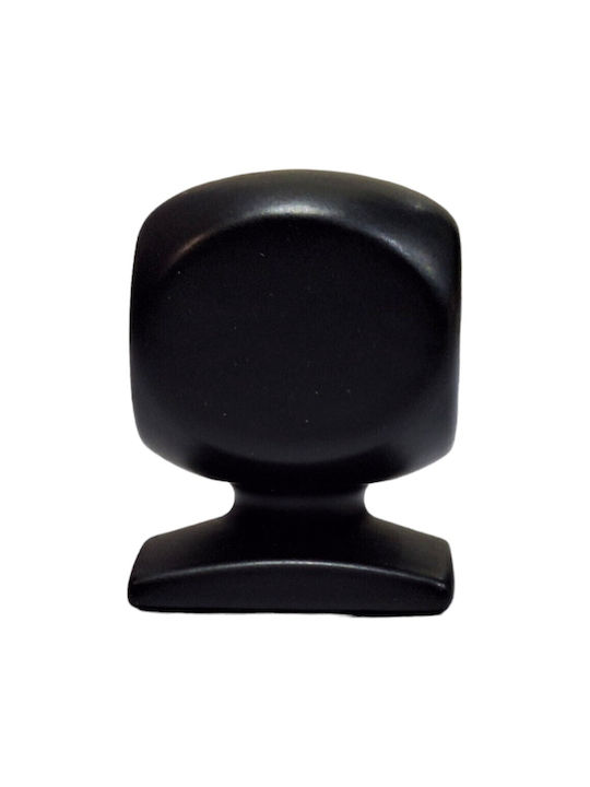 Italian Brass Furniture Knob Omp Porro 11418-000-20a1 Matte Black Diameter 25