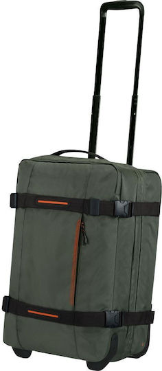 American Tourister Urban Track Σακ Βουαγιάζ 55lt Χακί με Ρόδες Υφασμάτινο Μ55xΠ20xΥ35εκ.