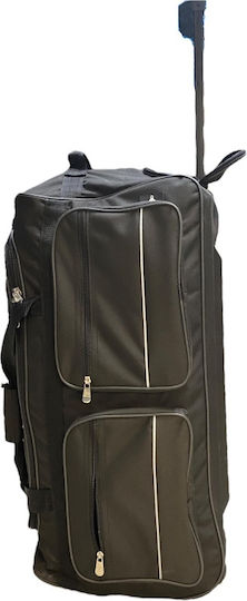 Ormi 009 Sack Voyage Back 65lt Black with Wheels Fabric L70xW34xH34cm
