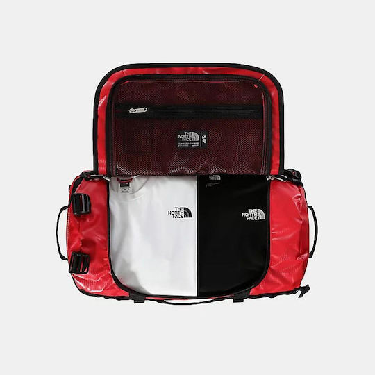 The North Face Base Camp Σακ Βουαγιάζ Πλάτης 71lt Κόκκινο Υφασμάτινο Μ35.5xΠ35.5xΥ35εκ.