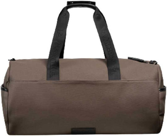 La Martina Sack Voyage Brown Fabric