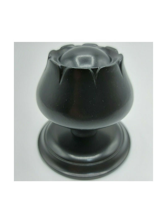 Ισπανisches Messing Türknopf Vordertür Mein 9274-may Schwarz Matt Abmessungen 83×83×80 Mm