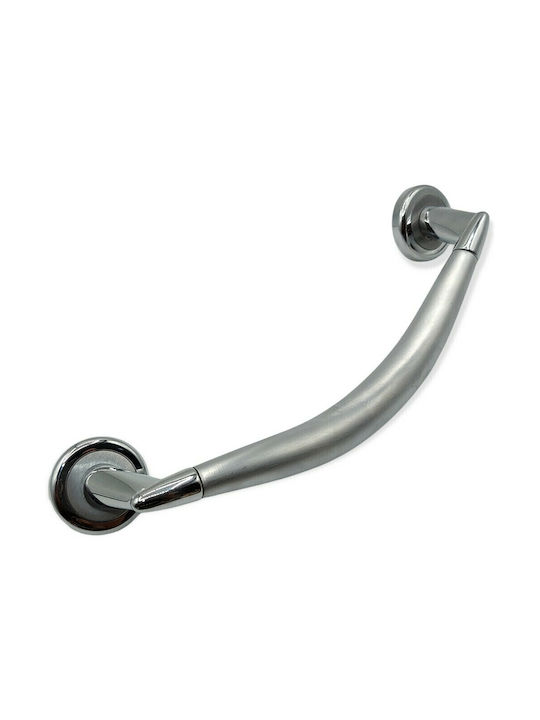 Italienische Messing Türgriff Fba 0454-2600-10c21 Chrom-Chrom Glänzend Maße 26,0cm