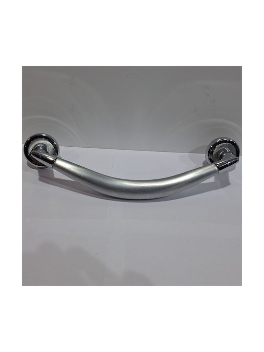 Italienische Messing Türgriff Fba 0454-2600-10c21 Chrom-Chrom Glänzend Maße 26,0cm