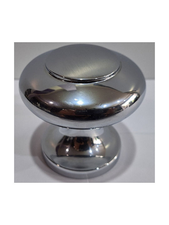 Regutti 4889-000-ινο Italian Brass Front Door Knob Dual Color Dimensions 72 × 72 × 75 Mm