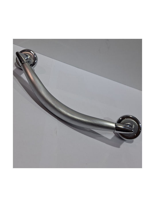 Italienische Messing Türgriff Fba 0454-2600-10c21 Chrom-Chrom Glänzend Maße 26,0cm
