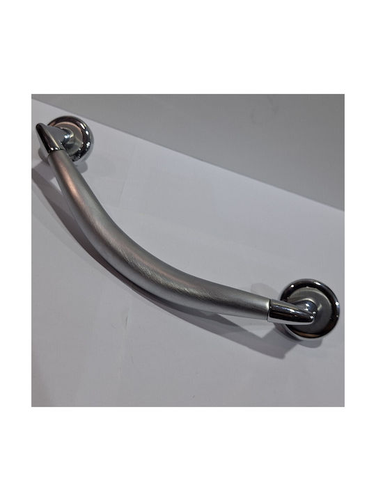 Italienische Messing Türgriff Fba 0454-2600-10c21 Chrom-Chrom Glänzend Maße 26,0cm