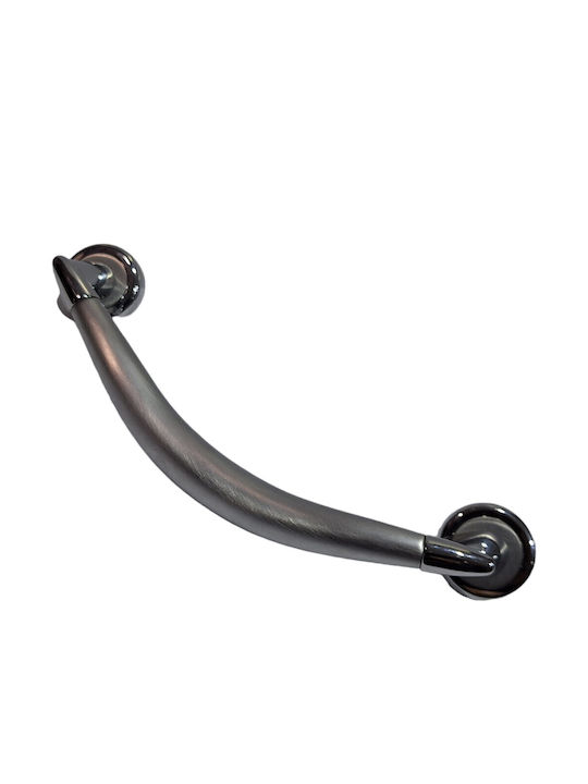 Italienische Messing Türgriff Fba 0454-2600-10c21 Chrom-Chrom Glänzend Maße 26,0cm