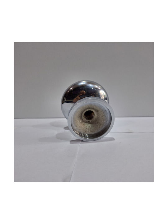 Regutti 4889-000-ινο Italian Brass Front Door Knob Dual Color Dimensions 72 × 72 × 75 Mm