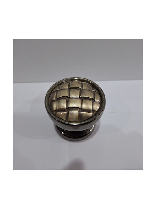 Salice Paolo Ръкохватка Предна врата HEMATITE-AGED SILVER