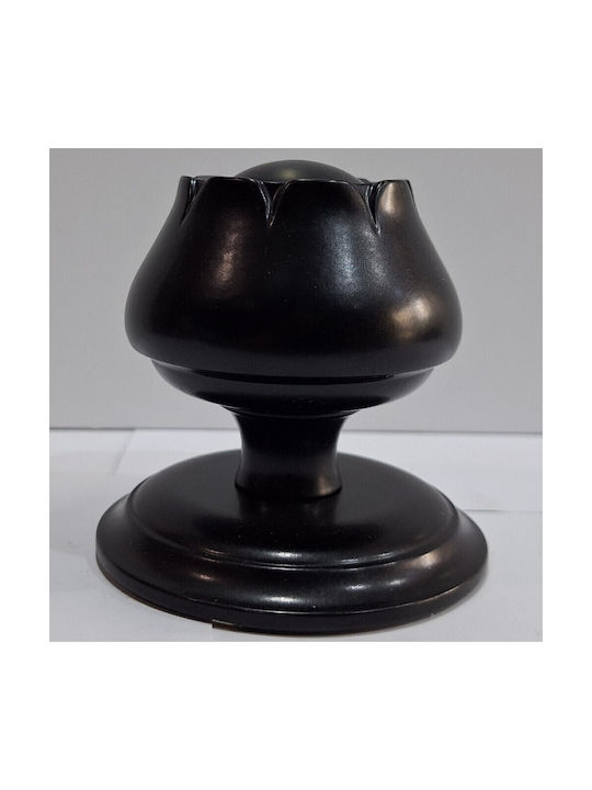 Spanish Brass Front Door Knob Mein 9274-may Black Matte Dimensions 83×83×80 Mm