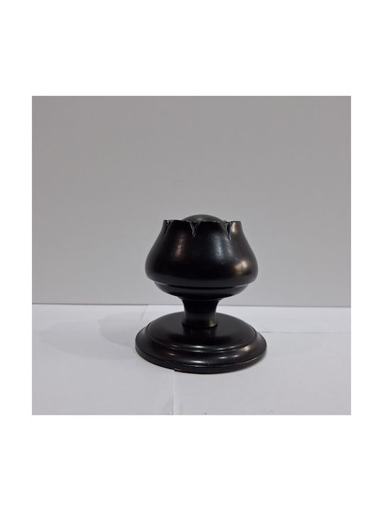 Spanish Brass Front Door Knob Mein 9274-may Black Matte Dimensions 83×83×80 Mm