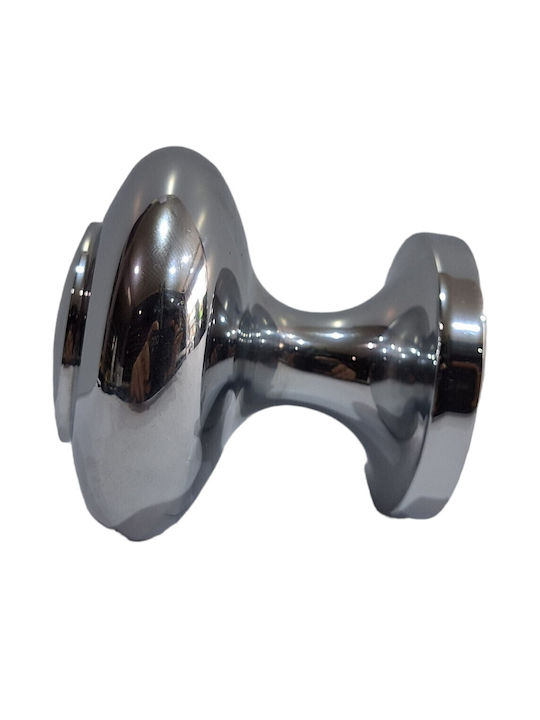 Regutti 4889-000-ινο Italian Brass Front Door Knob Dual Color Dimensions 72 × 72 × 75 Mm