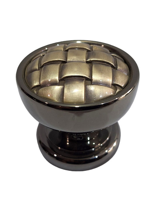 Salice Paolo Ръкохватка Предна врата HEMATITE-AGED SILVER