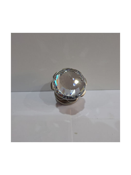 Spanish Brass Knob Mestre 4882-swa1 Swarovski Crystal