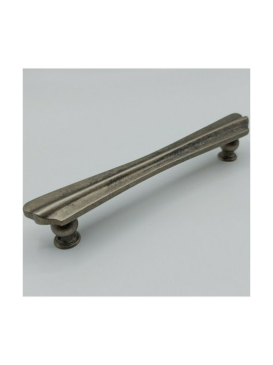 Spanische Messing Türgriff Mestre 9271-200-arg1 Gebrauchte Silber Größe 20,0cm