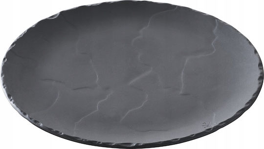 Espiel Basalt Πιάτο Ρηχό από Πορσελάνη Slate Matt με Διάμετρο 28.5cm