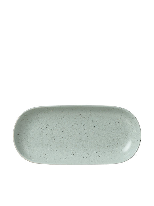 Dot Πιάτο Ρηχό Οβάλ από Πορσελάνη Λευκό 25x12cm
