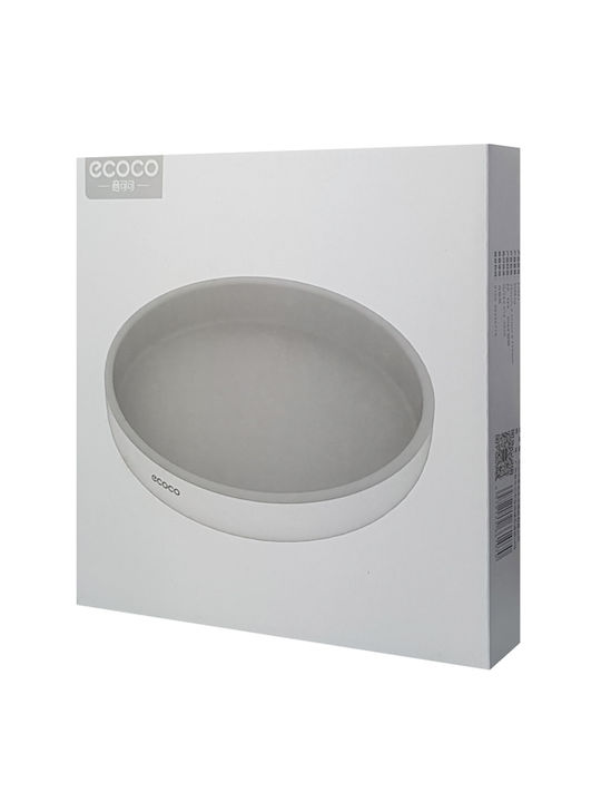 Ecoco Kitchen Organizer Racks Plastic in White Colour 25x25cm