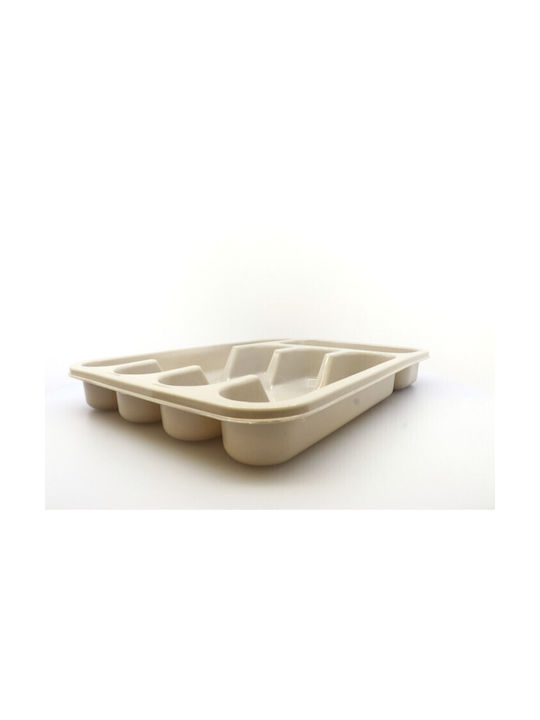 Keskor Tăvi Pentru Tacâmuri De Sertar Din Plastic 33x26x4cm Roșii