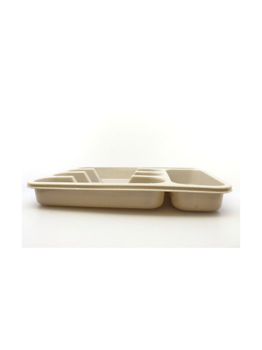 Keskor Tăvi Pentru Tacâmuri De Sertar Din Plastic 33x26x4cm Roșii