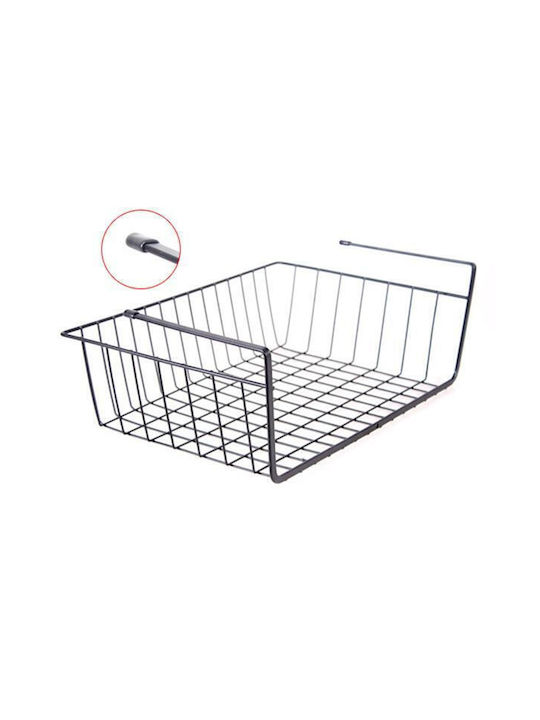 Next Rafturi de organizare a bucătăriei Metal în Negru Culori 26x28.5x19.5cm