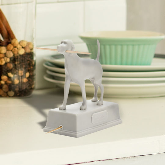 Artori design Plastic White Toothpicks Case