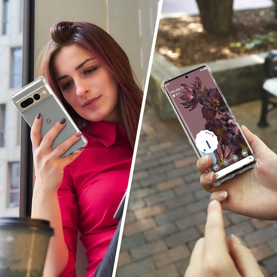 Задна корица Силикон Прозрачен (Google Pixel 7 Pro)
