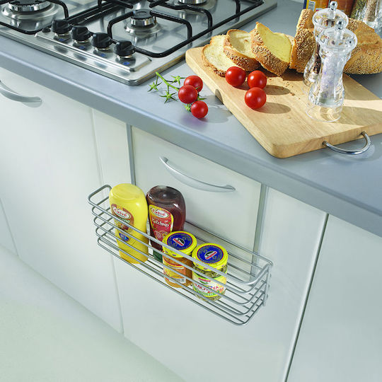 Metaltex Pendant Shelf Galileo Metal 34x12x22cm Silver