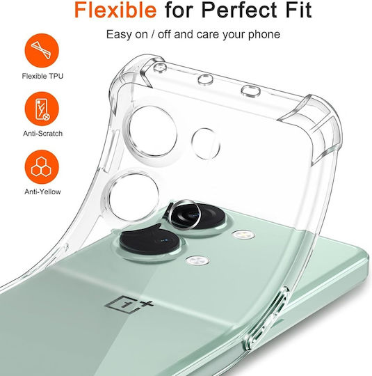 Back Cover Silicon Transparent (OnePlus Nord 3)