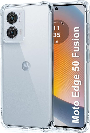 Back Cover Silicon Transparent (Motorola Edge 50 Fusion)
