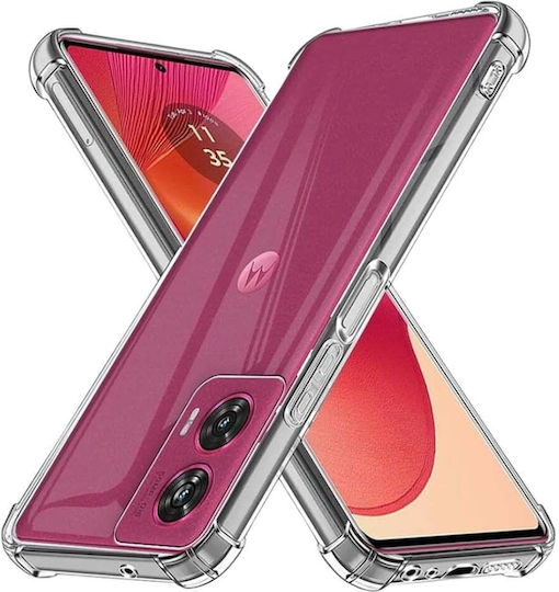 Back Cover Silicon Transparent (Motorola Edge 50 Fusion)