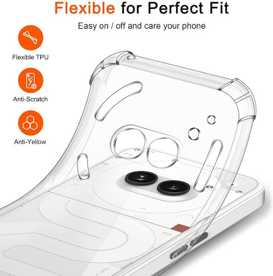 Back Cover Silicon Transparent (Nothing Phone 2a / 2a Plus)