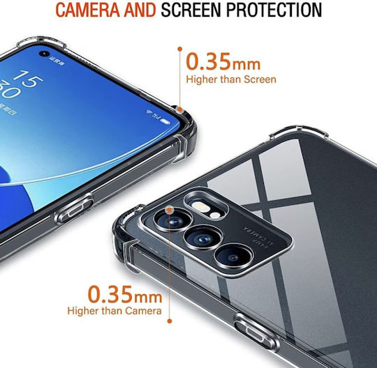 Back Cover Σιλικόνης Διάφανο (Oppo Reno6)