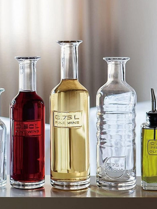 Bormioli Rocco Καράφα Γυάλινη Optima Γυάλινη Καράφα Σερβιρίσματος σε Χρώμα 250ml