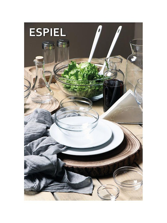 Espiel Village Γυάλινη Καράφα Σερβιρίσματος 17εκ. Διάφανη 250ml 12τμχ