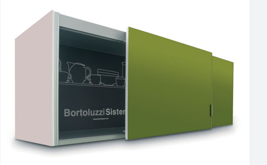 Bortoluzzi Sistemi Schiebetür Mechanismus für Schrank