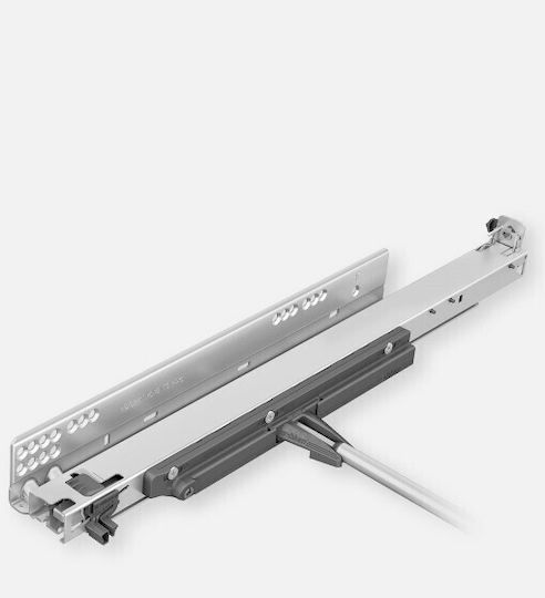Οδηγος Κρυφος Συρταριου Blum Movento 760h Φρενο Tip On 100% Ανοιγμα 104-760h600tip