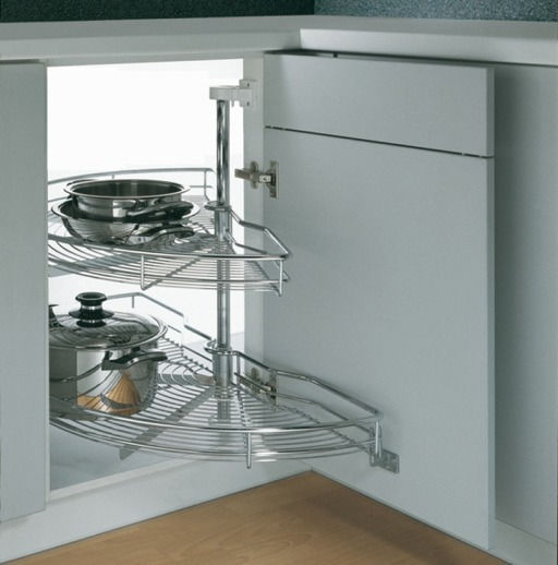 Rotating Shelf 1/2 Anthracite Reinforced 128-1272a#silv L-720mm
