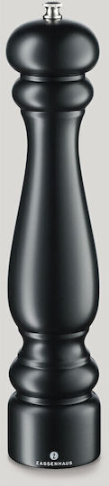 Zassenhaus Potsdam Manual Wooden Pepper Mill 30cm Black