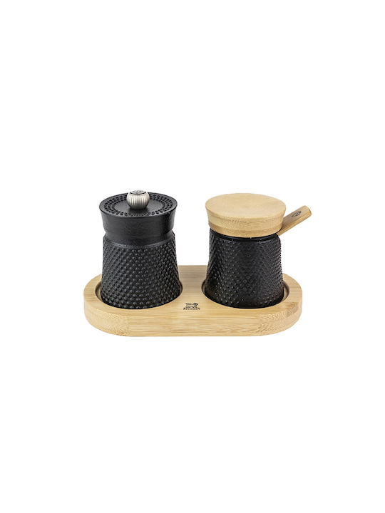 Peugeot Rasnita Manuală Piper Din Lemn Negru 8cm