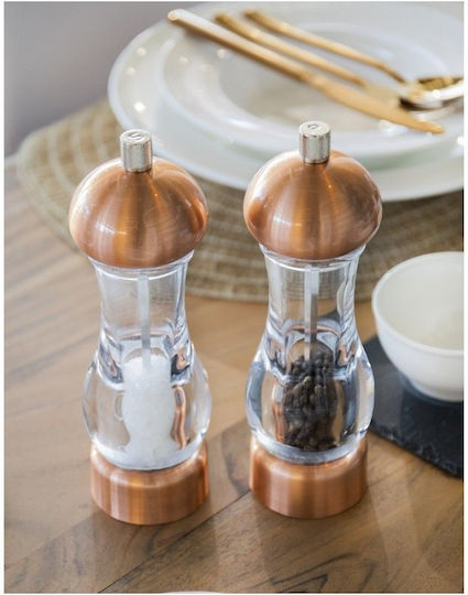 Kitchen Craft Μύλος Αλατιού Masterclass Copper 19εκ. 6τμχ
